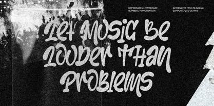 Sx Smelten Font Poster 4