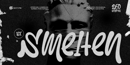 Sx Smelten Font Poster 1