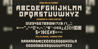 Fragcore Font Poster 3