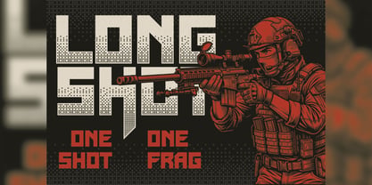 Fragcore Font Poster 4