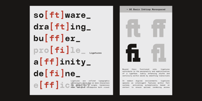 GC Basic Inktrap Monospace Font Poster 14