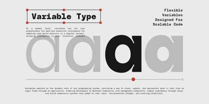 GC Basic Inktrap Monospace Font Poster 10