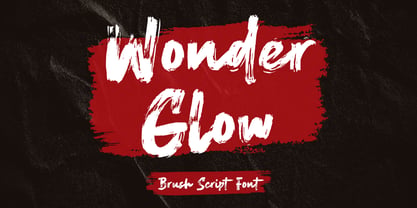 Wonder Glow Font Poster 1