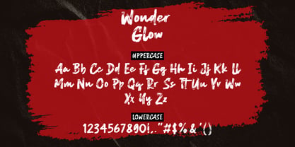 Wonder Glow Font Poster 12
