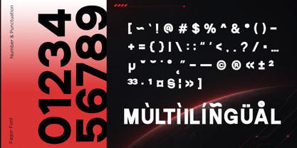 Fagor Font Poster 10