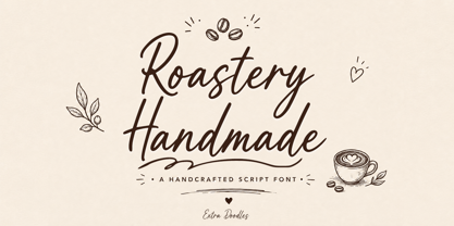 Roastery Handmade Font Poster 1