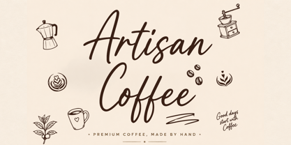 Roastery Handmade Font Poster 2