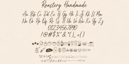 Roastery Handmade Font Poster 6