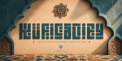 Kuficality Font Poster 1