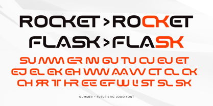 Gummer Font Poster 9
