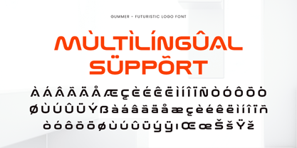 Gummer Font Poster 12