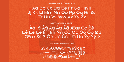Macaria Font Poster 7