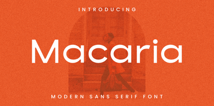 Macaria Font Poster 1
