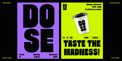 Dilabo Font Poster 2