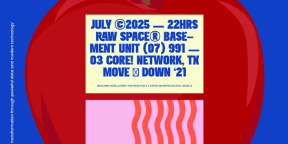 Raisket Font Poster 9