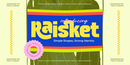 Raisket Font Poster 1