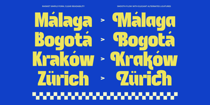 Raisket Font Poster 3