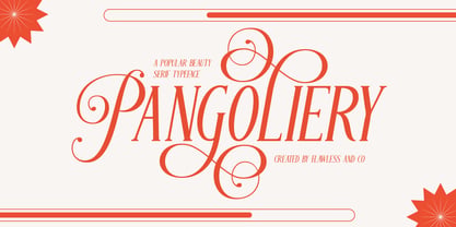 Pangoliery Font Poster 1