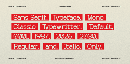First Memoirs Font Poster 6