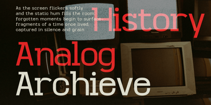 First Memoirs Font Poster 2