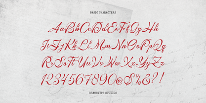 Tanya Kata Font Poster 10