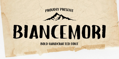 Biancemori Font Poster 1
