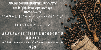 Biancemori Font Poster 4