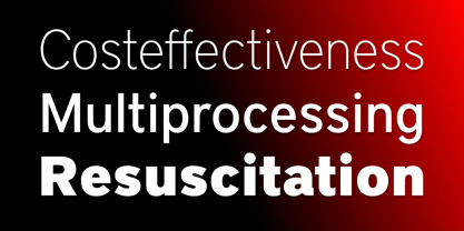 District Font Poster 2