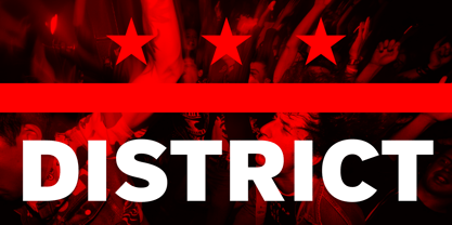 District Font Poster 1