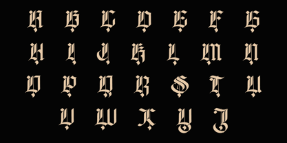 Yograde Font Poster 8