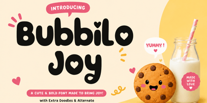 Bubbilo Joy Font Poster 1