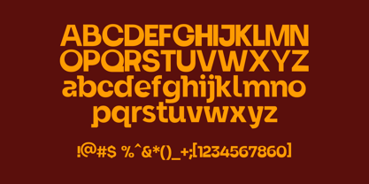 Cafiah Font Poster 3