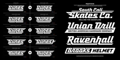 Magnie Font Poster 4