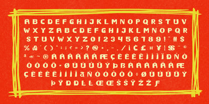 Dribell Scribble Font Poster 3