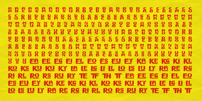 Dribell Scribble Font Poster 5