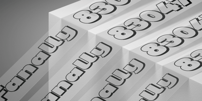 Aukim II Shadow Font Poster 11