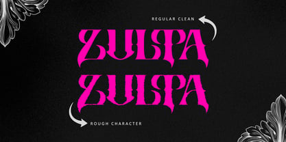 Zulta Music Font Poster 9