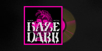 Zulta Music Font Poster 2