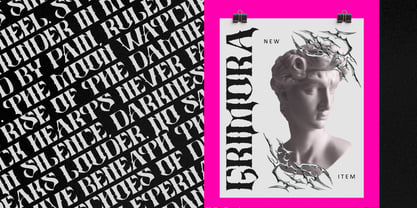 Zulta Music Font Poster 8