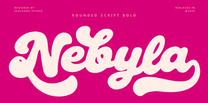 Nebyla Font Poster 1