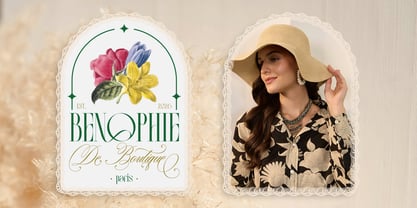Berniche Font Poster 3