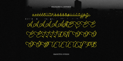 Julethia Font Poster 11
