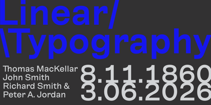 JTGothic Font Poster 6