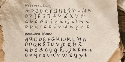 Notevera Font Poster 7