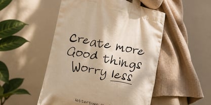 Notevera Font Poster 6