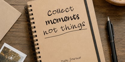 Notevera Font Poster 5
