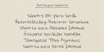 Notevera Font Poster 9