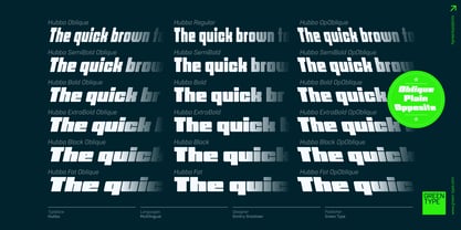 Hubba Font Poster 4