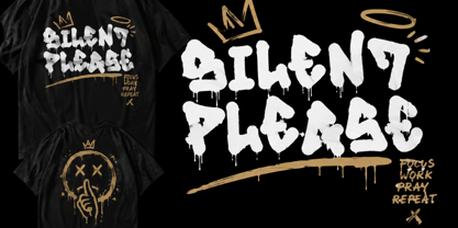 Island Graffiti Font Poster 3