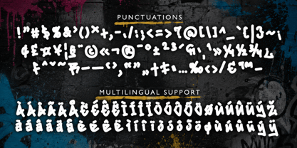 Island Graffiti Font Poster 5
